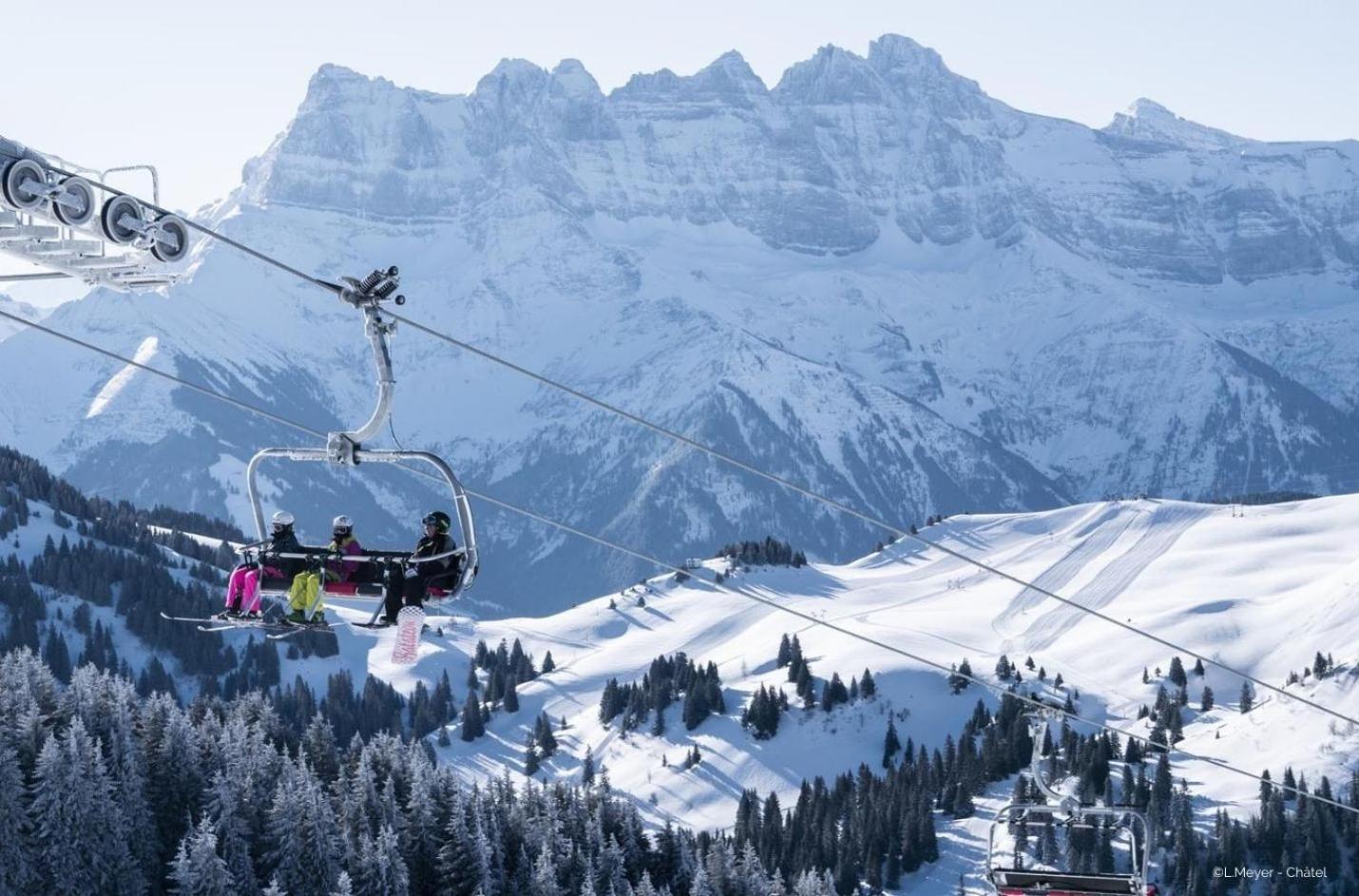 Апартаменты Toison Blanche Tba3 Cosy & Mountain 4 Pers Шатель Экстерьер фото